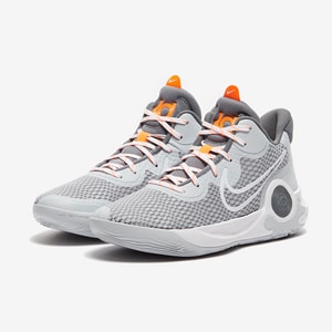 Nike KD Trey 5 Viii Pure high quality Platinum orange basketball shoes men size 9.5 no box